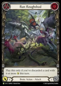 Run Roughshod (Extended Art Rainbow Foil)