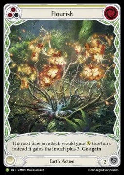 Flourish (Yellow) (Extended Art Regular)