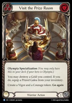 Visit the Prize Room (Regular)