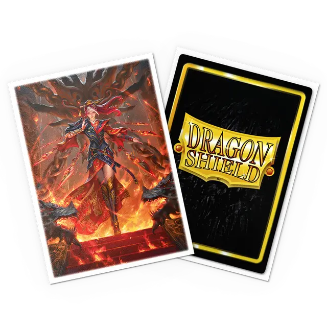 Dragon Shield - Matte Standard Size Sleeves 100pk - Flesh & Blood Cindra
