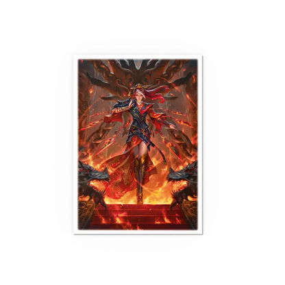 Dragon Shield - Matte Standard Size Sleeves 100pk - Flesh & Blood Cindra