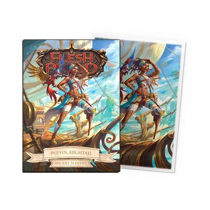 Dragon Shield - Matte Standard Size Sleeves 100pk - Flesh & Blood Puffin