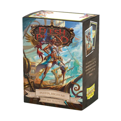 Dragon Shield - Matte Standard Size Sleeves 100pk - Flesh & Blood Puffin