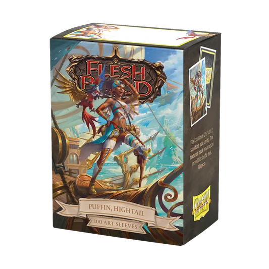 Dragon Shield - Matte Standard Size Sleeves 100pk - Flesh & Blood Puffin