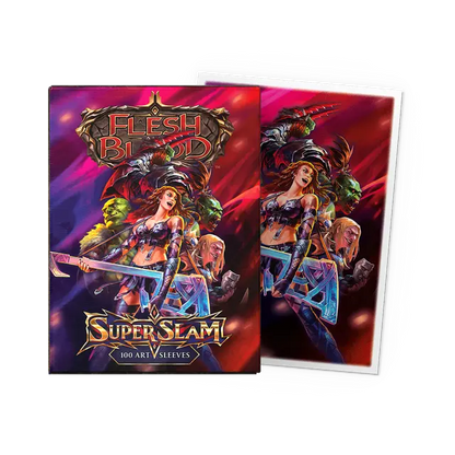 Dragon Shield - Matte Standard Size Sleeves 100pk - Flesh & Blood Super Slam