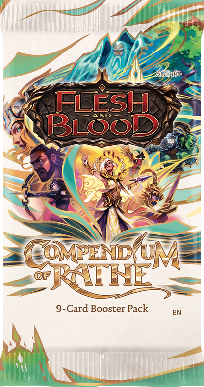 Flesh and Blood TCG - Compendium of Rathe Booster Display (24 Count)