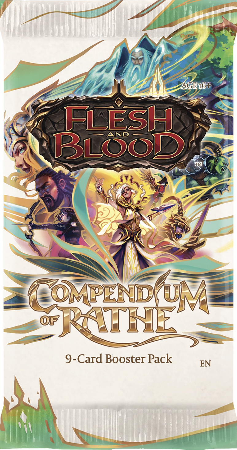 Flesh and Blood TCG - Compendium of Rathe Booster Display (24 Count)
