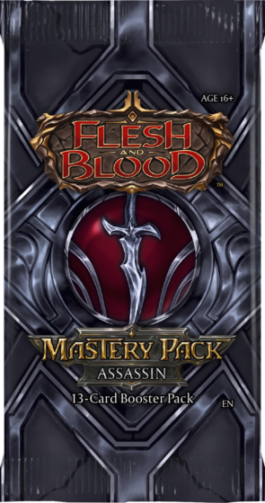 Flesh and Blood TCG - Mastery Pack Assassin Booster Pack (12 Count)