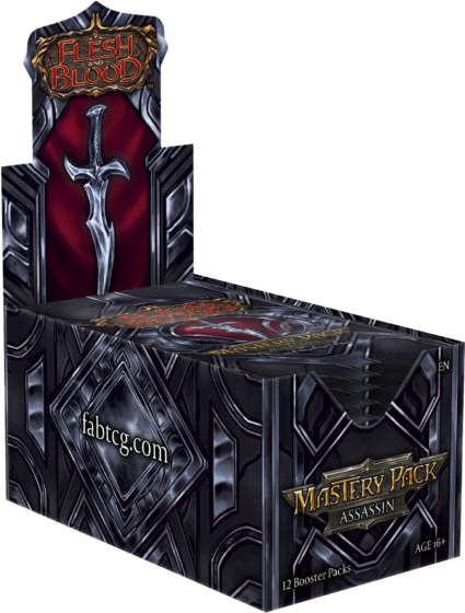 Flesh and Blood TCG - Mastery Pack Assassin Booster Pack (12 Count)