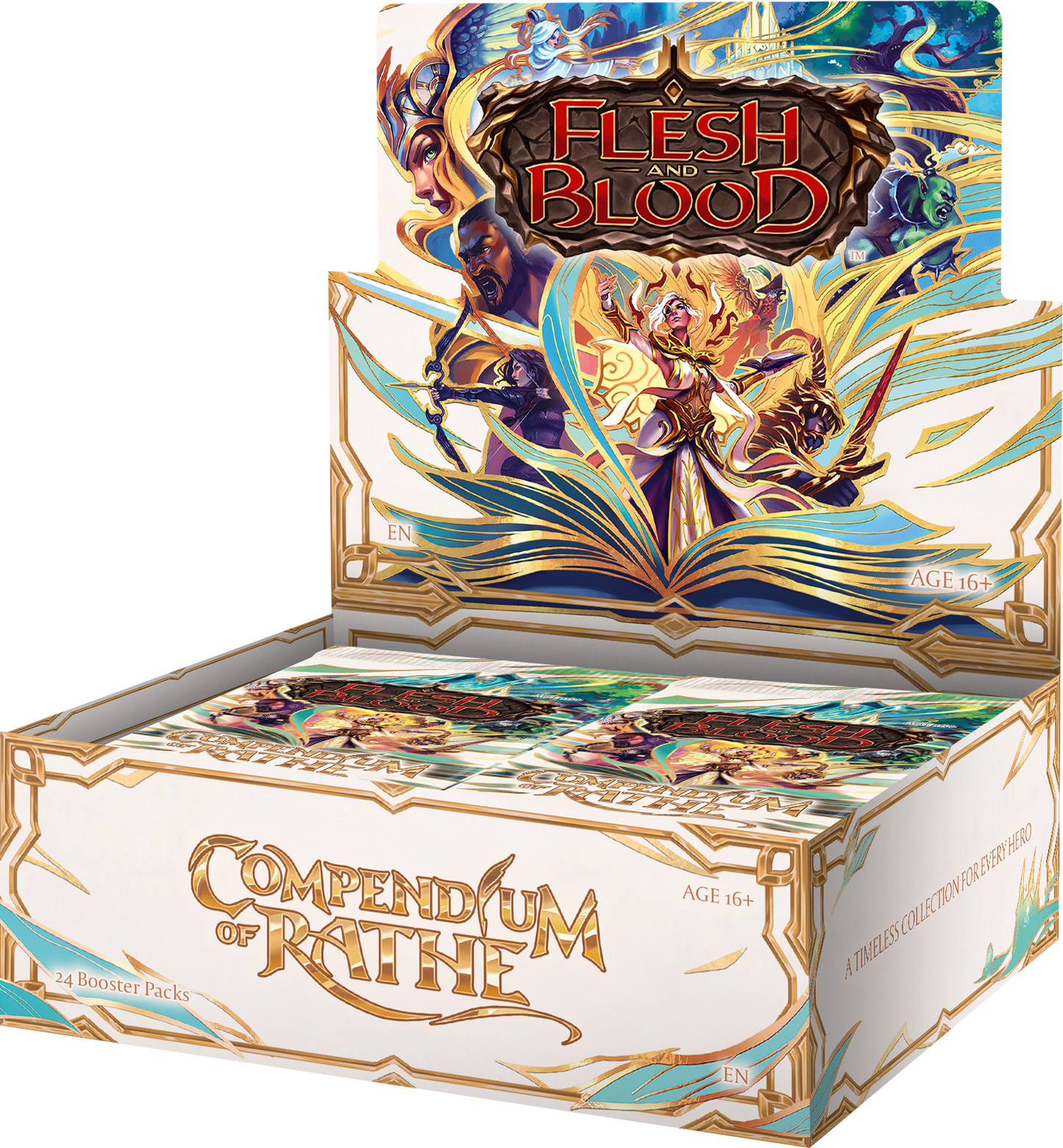 Flesh and Blood TCG - Compendium of Rathe Booster Display (24 Count)