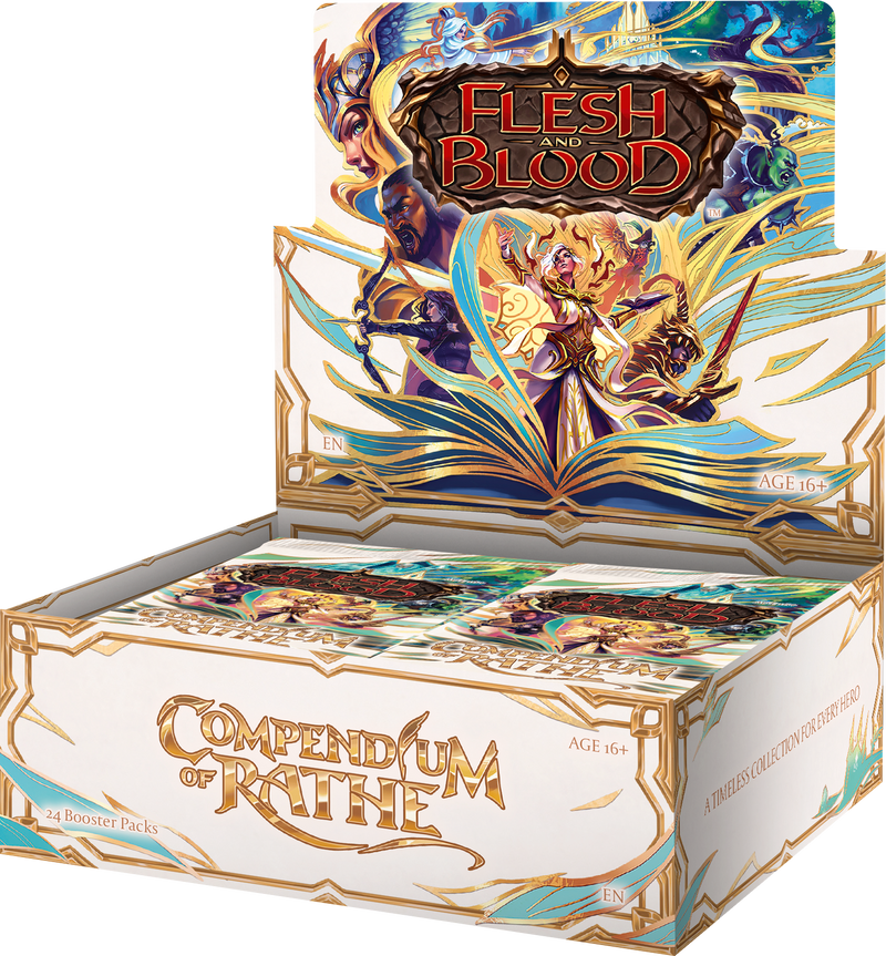 Flesh and Blood TCG - Compendium of Rathe Booster Display (24 Count)