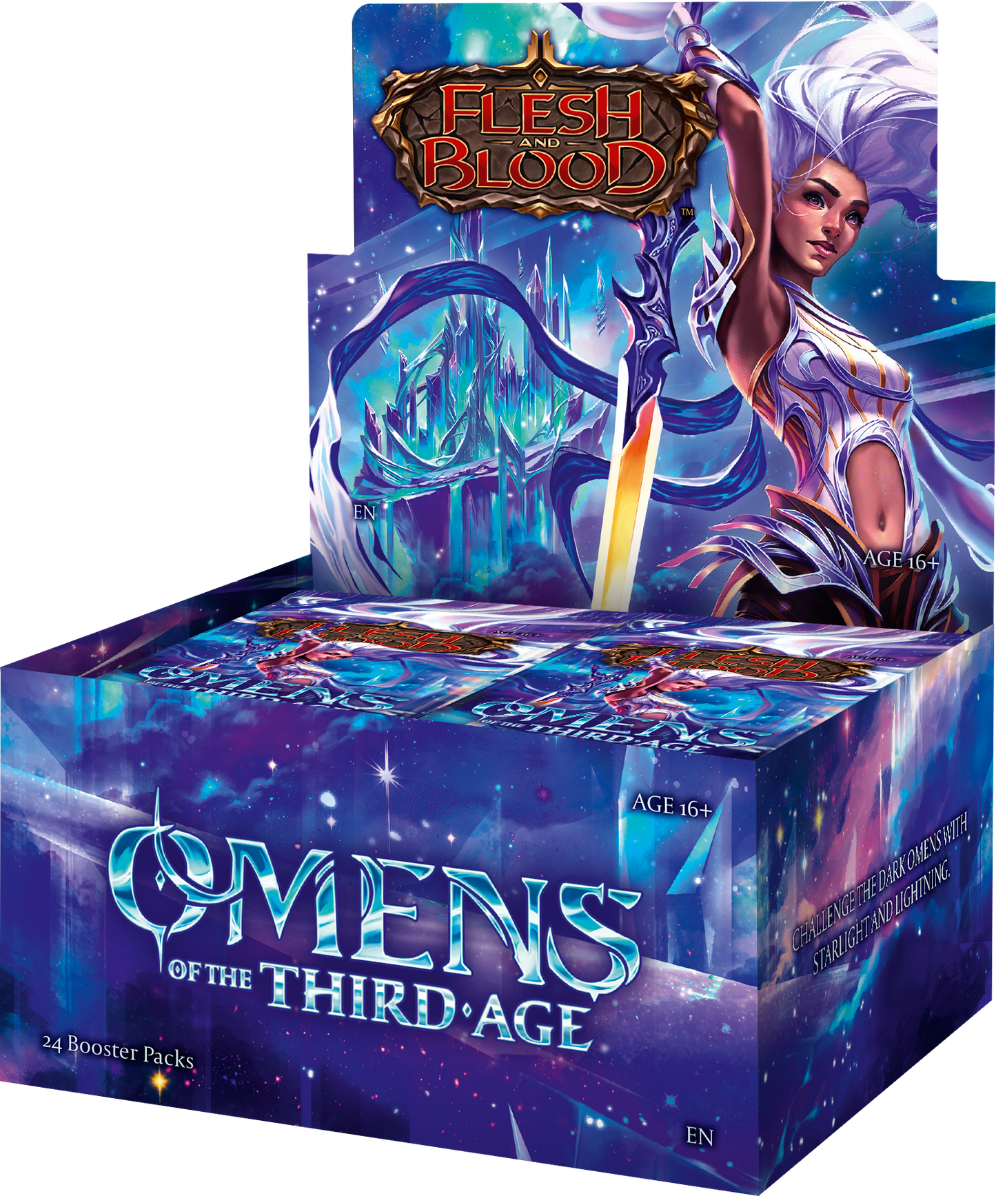 Flesh and Blood TCG - Omens of the Third Age Booster Display (24 Count)