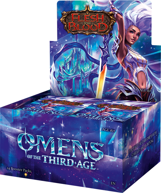 Flesh and Blood TCG - Omens of the Third Age Booster Display (24 Count)