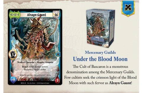 Warlord: Saga of the Storm CCG - Into the Accordlands Starter Deck - Mercenary Guilds