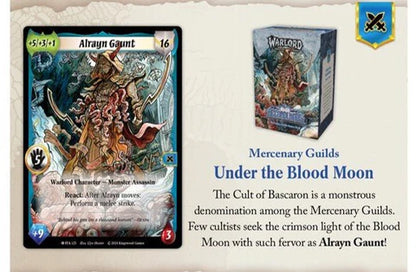 Warlord: Saga of the Storm CCG - Into the Accordlands Starter Deck - Mercenary Guilds