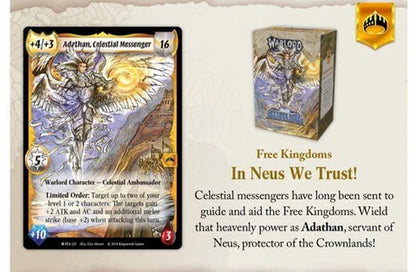 Warlord: Saga of the Storm CCG - Into the Accordlands Starter Deck - Free Kingdoms