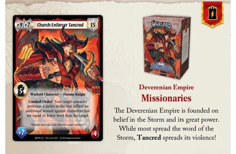 Warlord: Saga of the Storm CCG - Into the Accordlands Starter Deck - Deverenian Empire